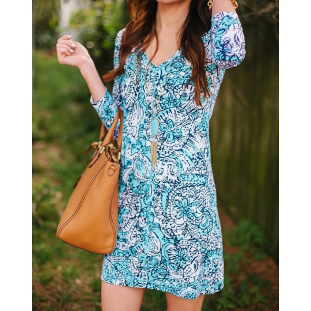 Lilly Pulitzer Juliet Blue Hippy Hippy Shake small